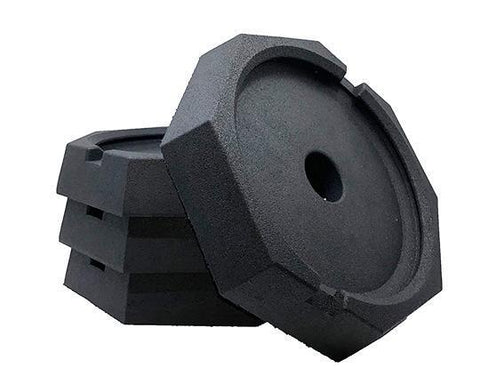 SnapPad EQ Round Jack Pads for Equalizer Leveling System w 10" Round 4-Pack