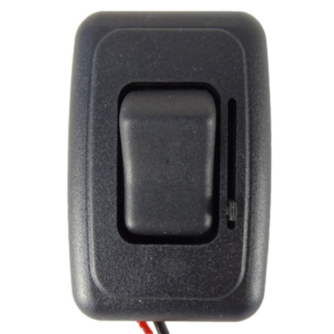 Single High-Side Slide Dimmer Switch Assembly Black (AH-SLD1-5-HS001)