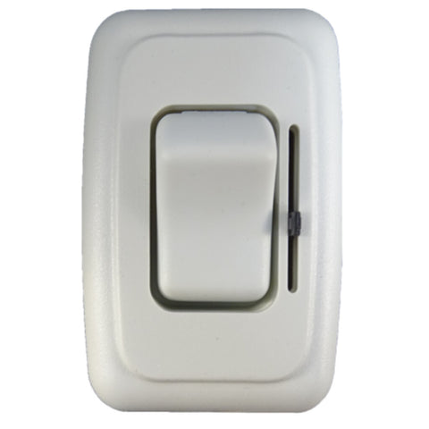 Single High-Side LED Slide Dimmer Switch Assembly White (AH-SLD1-1-HS001)