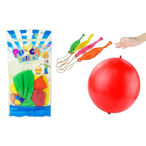 Punch Balloons 4PK (30-24594)