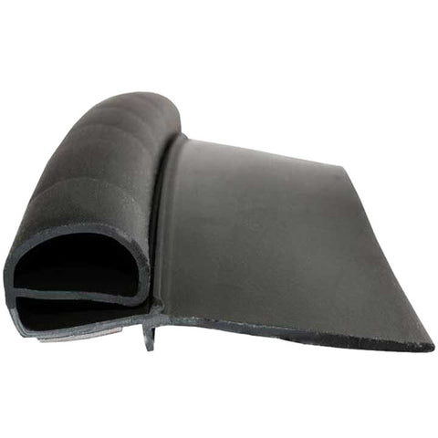 Peel N Stick One Piece Bulb & Wiper Seal Black 60' L (99-4443-265)