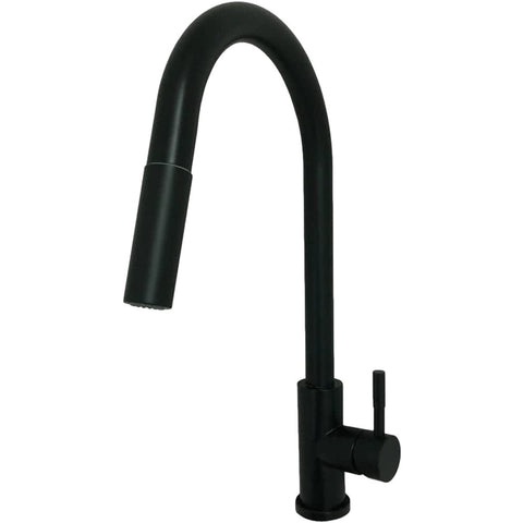 RV Handsfree Metal Kitchen Faucet W/Gooseneck Pull Down Spout (SL400BMT-A)