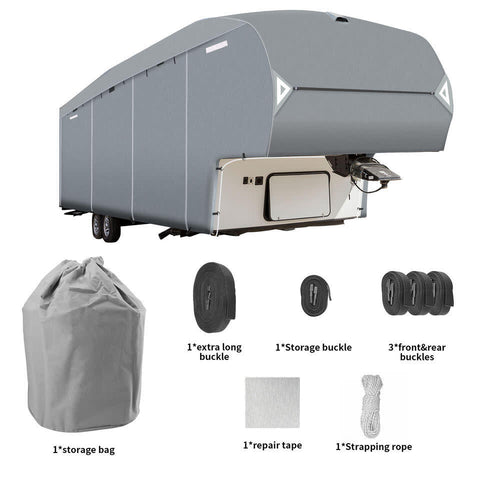 5th Wheel Cover Gray 26' - 29' L (LRC-F2629)