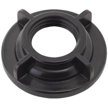 Single Plastic Faucet Shank Locknut- Black or White