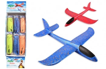 15" & 20" Foam Super Glider Airplane in Floor Display