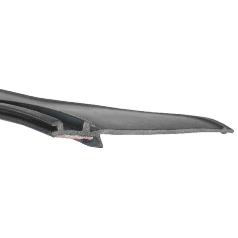 3 3/4" Peel N Stick Wiper Seal W/Track Black 30'L (99-4407-265)