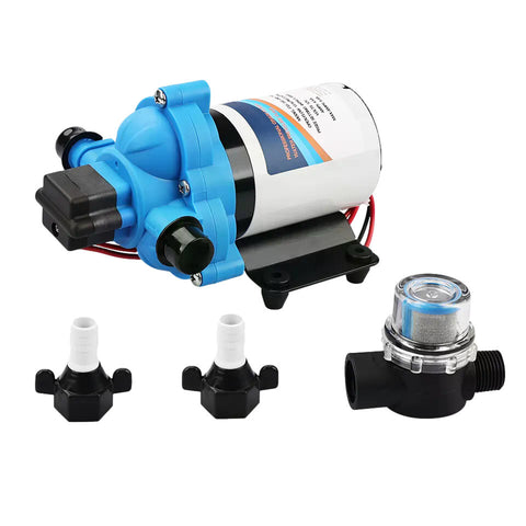 12V RV Fresh Water Pump 3.5 GPM | High-Flow Camper Water Pump | F33-102-045-B