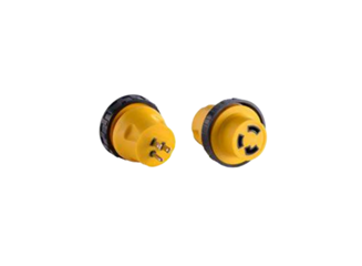 RV Adapter Plug | 15A Male to 30A Locking Female Electrical Adapter | ADP1530L