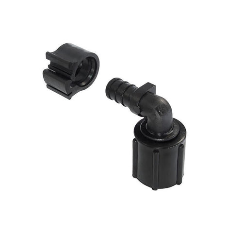 Flair-It PEXLock 1/2 in. PEX x 1/2 in. Dia. FPT Swivel Elbow W/Clamp (30816)