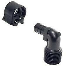 Flair-It PEXLock 1/2 in. MPT x 1/2 in. Dia. MPT Elbow W/Clamp