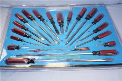 20-Pc Pro. Screwdriver Set *Temporarily Unavailable*