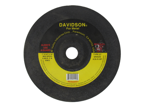 Davidson 7"x1/4"x7/8" Cut Off Wheel