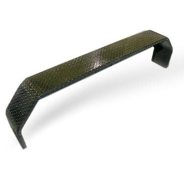 Diamond Plate Steel Double Angle Fender | 72"L x 10"W x 15.5"H | for Double Axle Trailer ***