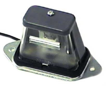 Gray  License Plate Light Incandescent (J-99)