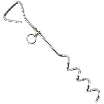 Metal Spiral Tie Out 9mmx18" (CZTOSS)