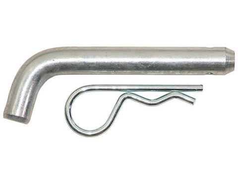 5/8 X 3.3" Clear Zinc Hitch Pin with Cotter HP6253WC