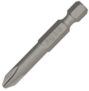 #2 Phillips 1/4"Hex 1-15/16"OAL Extra Hard Power Bit