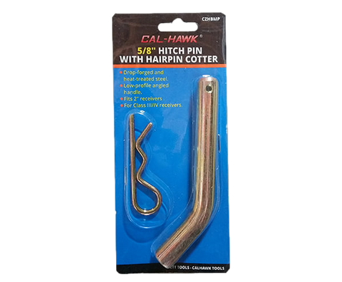 5/8" Hitch Pin w/ R Clip Card  (CZHBMP)