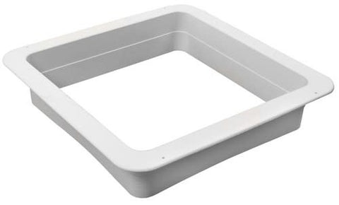 2-5/8" to 3-3/4" Garnish Ring White (90091)
