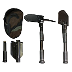 Shovel & Pick Folding Style W/Carrying Pouch