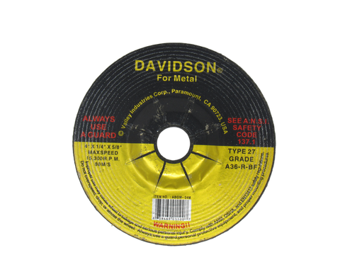 Davidson 4"x1/4"x5/8" Cut Off Wheel