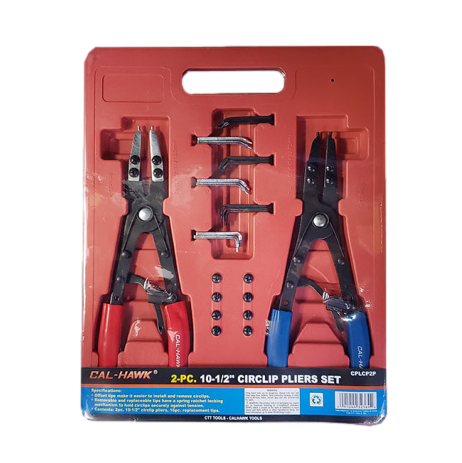 10-1/2" Circlip Plier Set 2PC