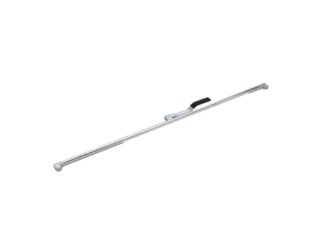 76 1/4" Cam Lock Bar & Handle w/Hooks Zinc