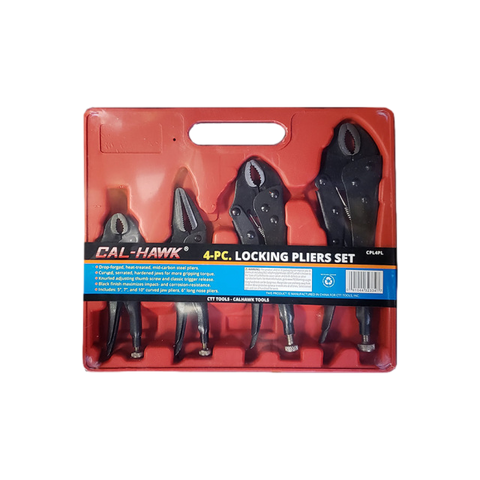 Locking Pliers Set 4 PC. (CPL4PL)