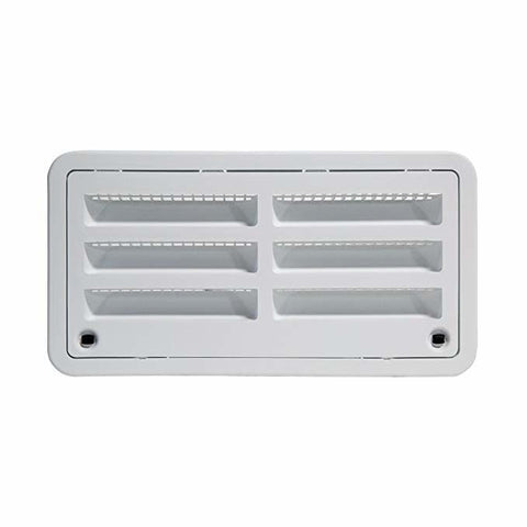 (9108554346) 20" Polar White Lower/Upper Side Fridge Vent