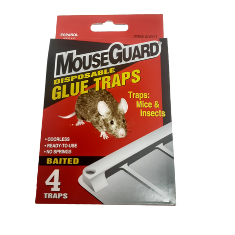 Mouse Glue Traps 4pk