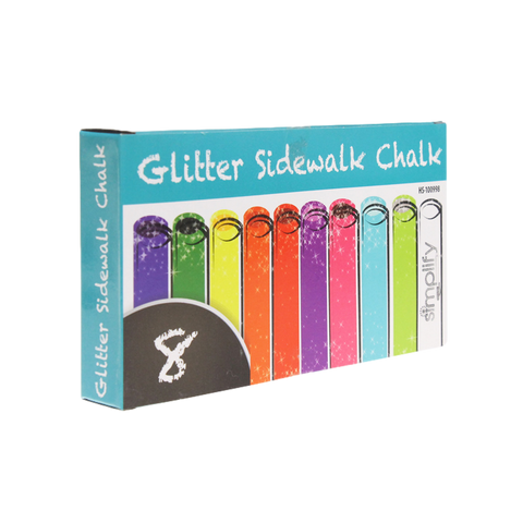 Glitter Sidewalk Chalk Discontinued