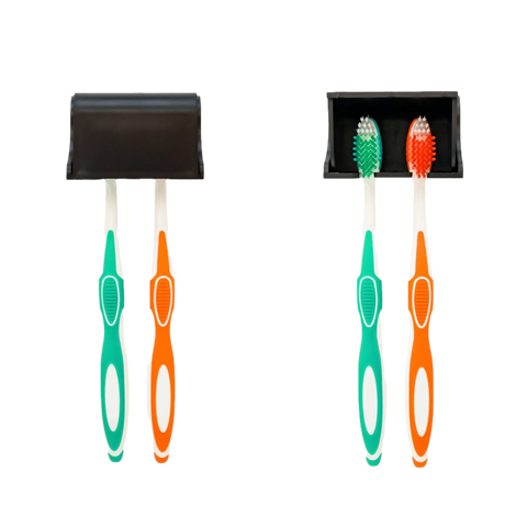 Pop A Toothbrush | 2 Brush Capacity | Black | 57202