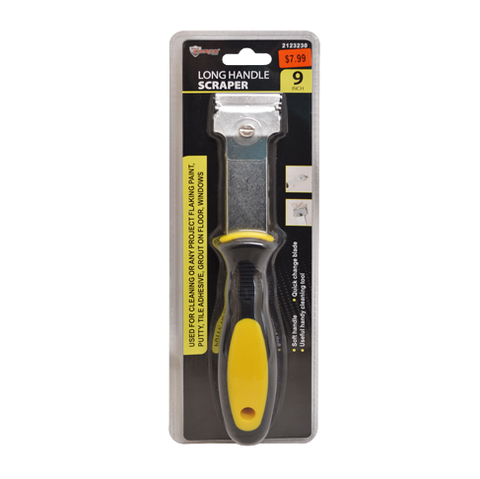 Long Handle Scraper w/Rubber Grip Handle (2123230C)