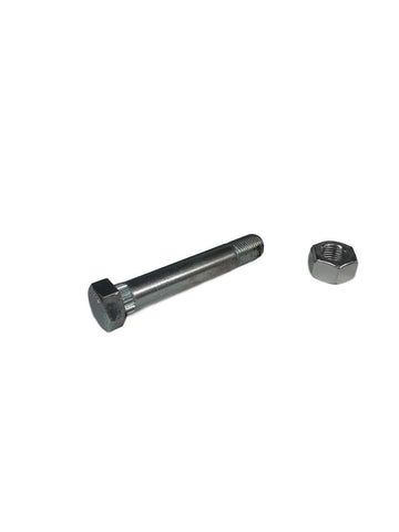 3.75" Axle Bolt Non-Greaseable Zinc 9/16" w/Locking Nut (Kit)