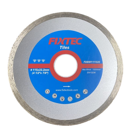 Continuous Rim Tiles Diamond Cutting Blade 4.5" x 7/8" x 5mm Blade Width (FDBW111520)