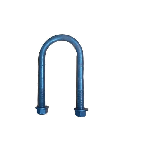 3500# U-Bolt 2.44"W x 5.50"L x 1/2" Diameter w/ 2.00"L Fine Thread (UBR-238550-50F) ***