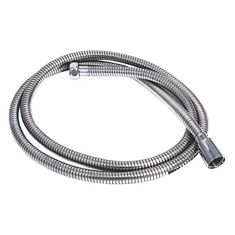 60" Stainless Steel Chrome Double-Hooked Shower Hose (PF276032)