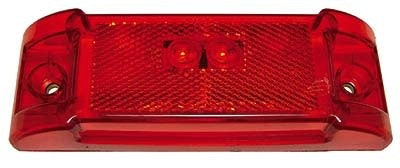 6.25 Inch x 2.25 Inch | Red LED Marker Light | J-485-R