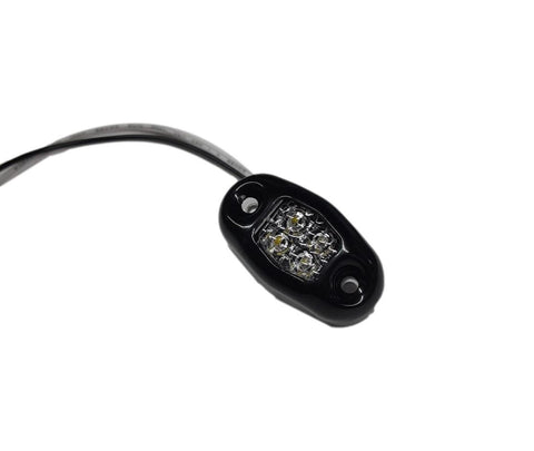 Dragon Light Oval Body White - 9" Wire w/Black Case D14-W000-1 (Kit)