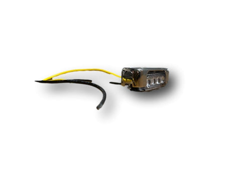 Dragon Light Linear Body Amber Vertical SS Case - 9" Wire D04-A000-1 (Kit)