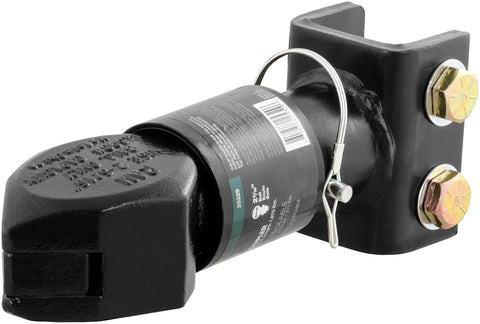 2-5/16" Curt Channel Mount ( Adjustable ) Sleeve Lock Coupler 12000# Capacity Solid Shank Black Finish (5431705)