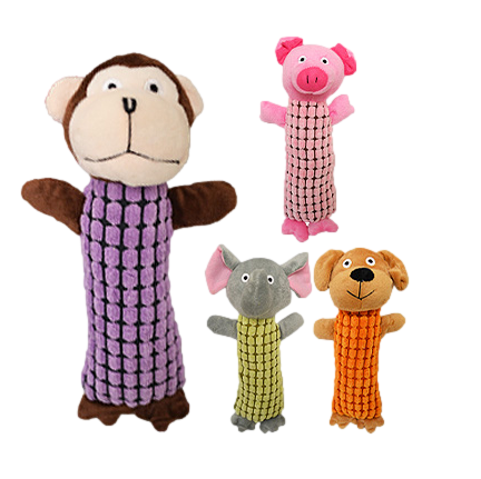 10" Plush Animal Dog Toy