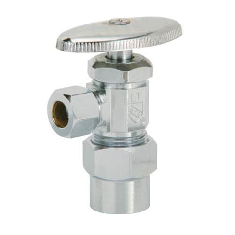 5/8" OD Compression x 3/8" OD Compression Angle Stop