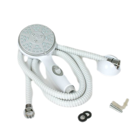 Shower Head Kit W/ ON / OFF Includes Hose, Head, Mount, & Hardware (43714)