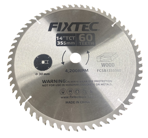 14" TCT Saw Blade for Wood (FCSB1355060)