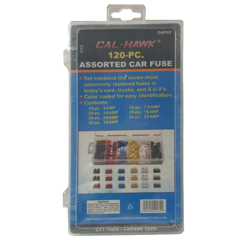 120pc Car Fuse Assortment (CAPCF)