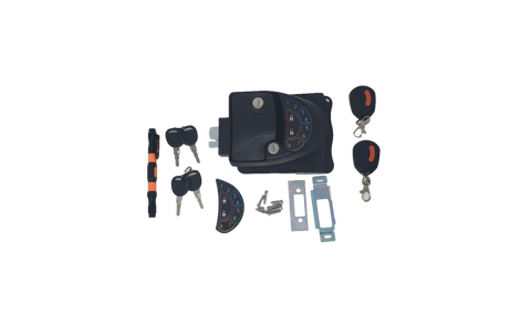 RV Keyless Entry Door Paddle Latch Lock (RVLK-B)