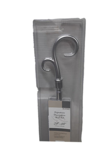 Signature Decorative Rod Set 28" - 48" w/ Hardware