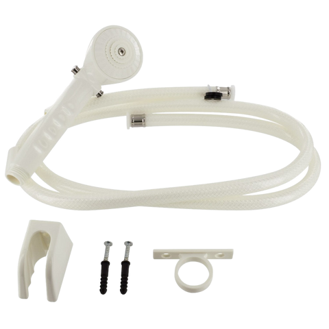 60" Single-Function Handheld Shower Kit White (PF276024)