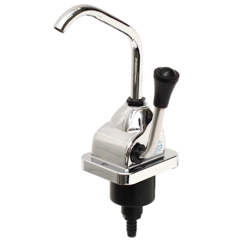 Rocket Hand Pump for RV, Camper Holding Tank Faucet Pump - Chrome RP800